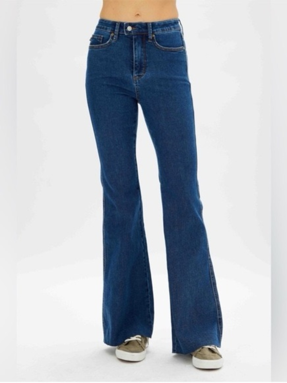Judy Blue high-rise Dark Blue Flare Jeans